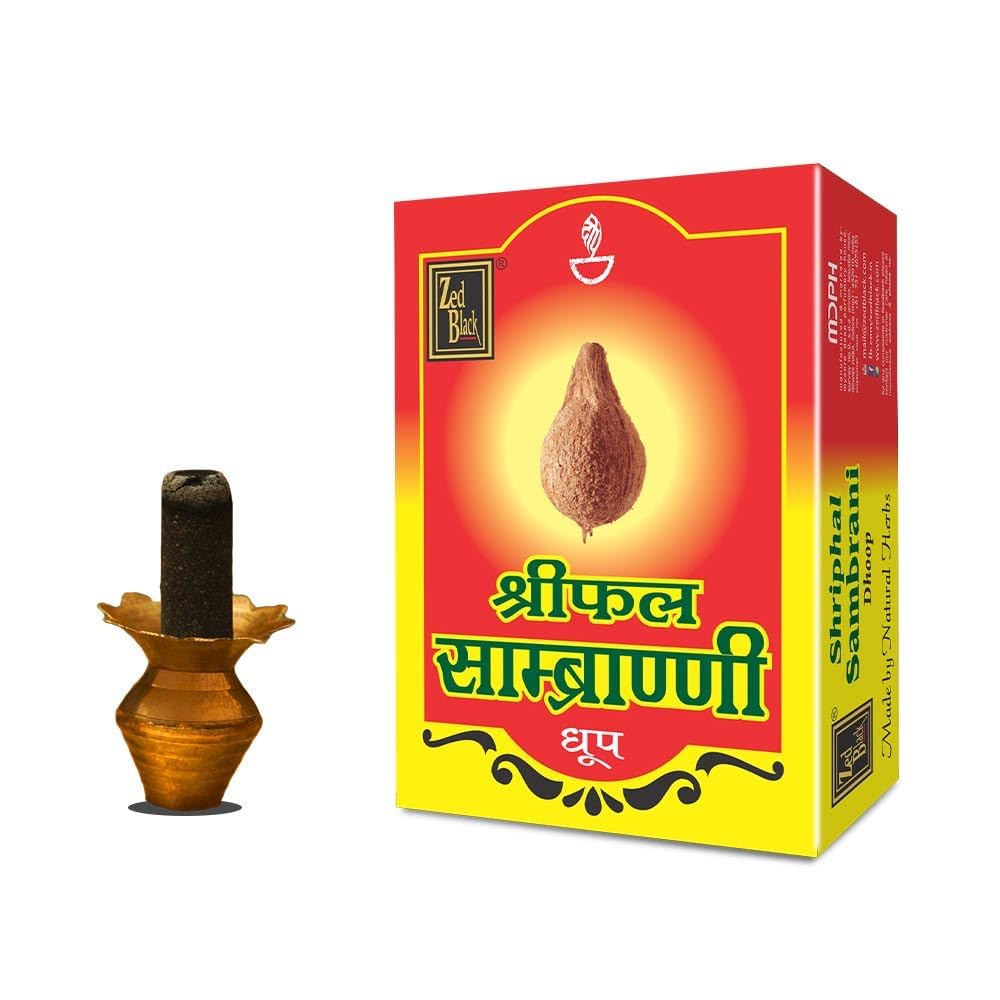 Zed Black Shriphal Sambrani Dhoop Sticks