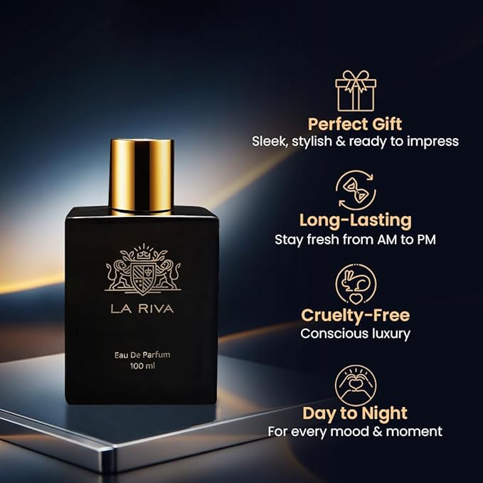 Zed Black Eau De Parfum | Long-Lasting | Formal & Casual Use |Great Gifting Choice Eau de Parfum - 100 ml