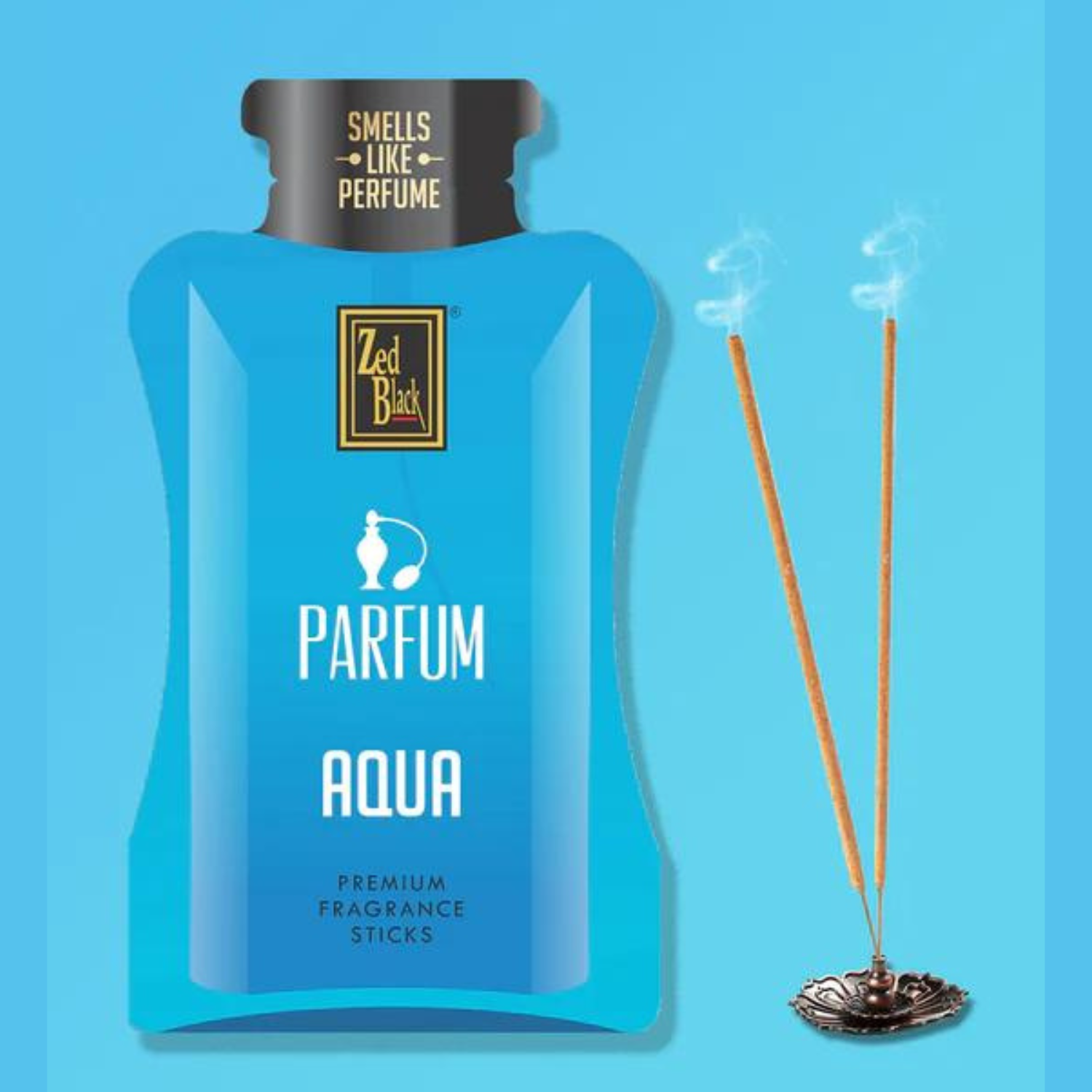 Parfum Aqua Agarbatti / Incense Sticks In Resealable Pack