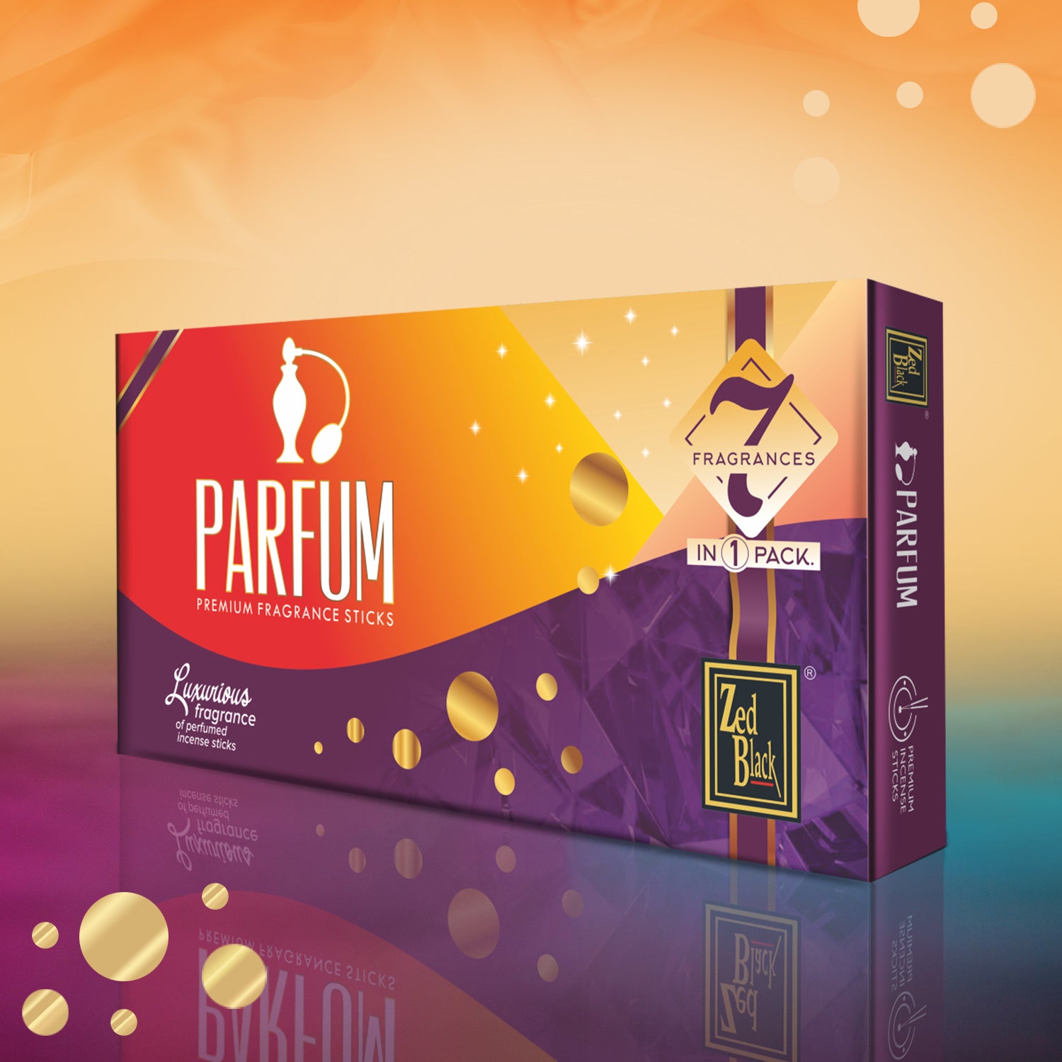 Parfum Gift Box - Monthly Pack of Agarbatti / Incense Sticks