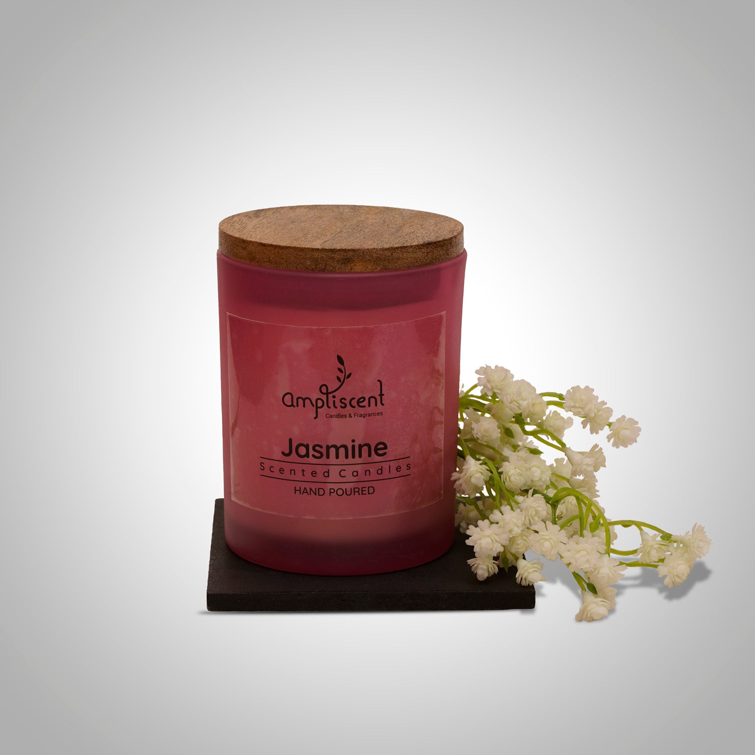 Ampliscent Exotic Candles Collection- Jasmine (Pink Frosted)