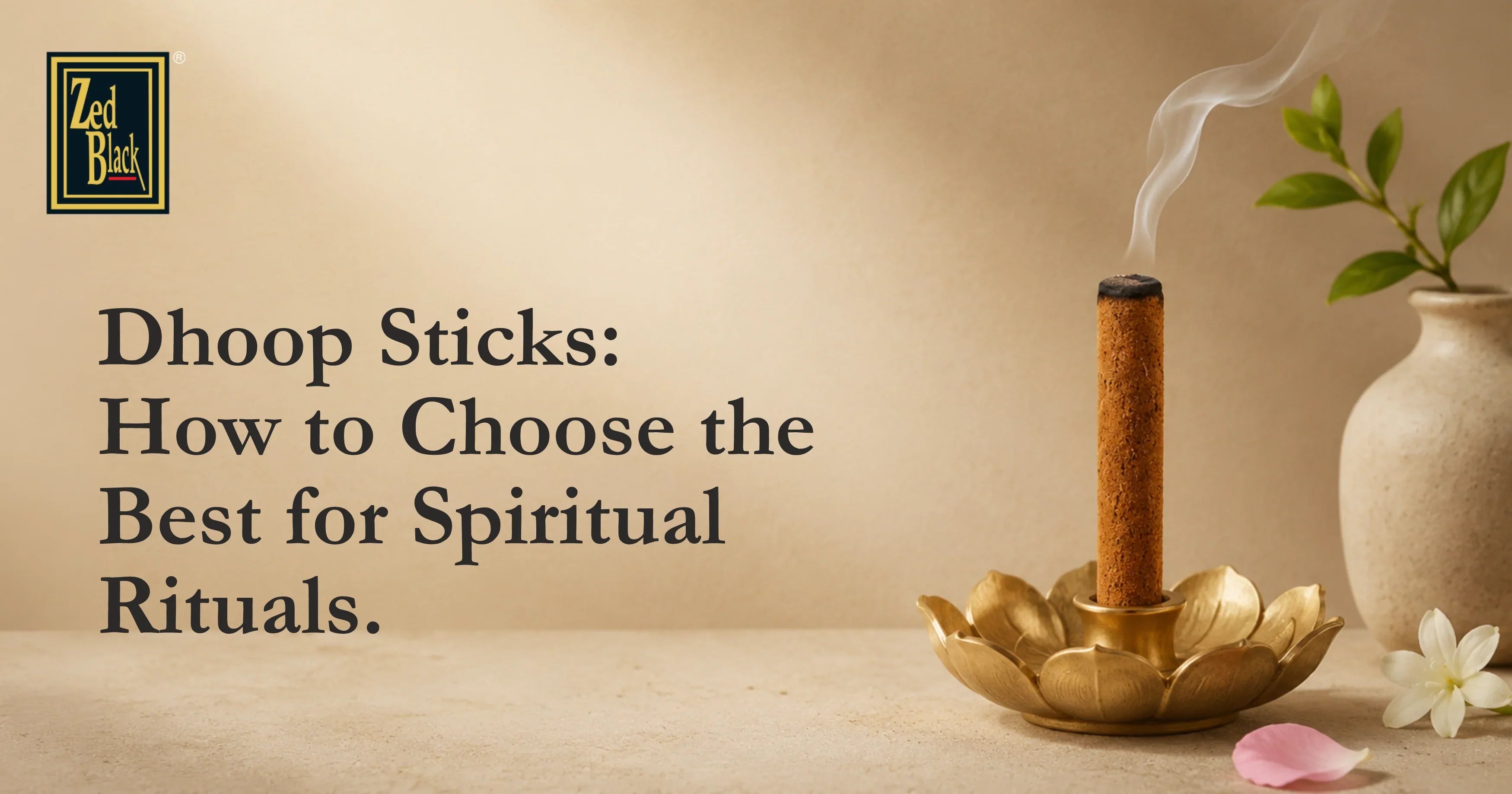 How to Choose the Best Dhoop Sticks for Spiritual Rituals and Positive Energy