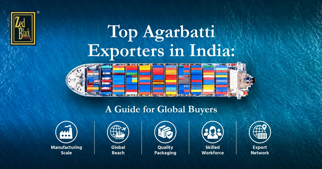 Top Agarbatti Exporters in India: A Guide for Global Buyers