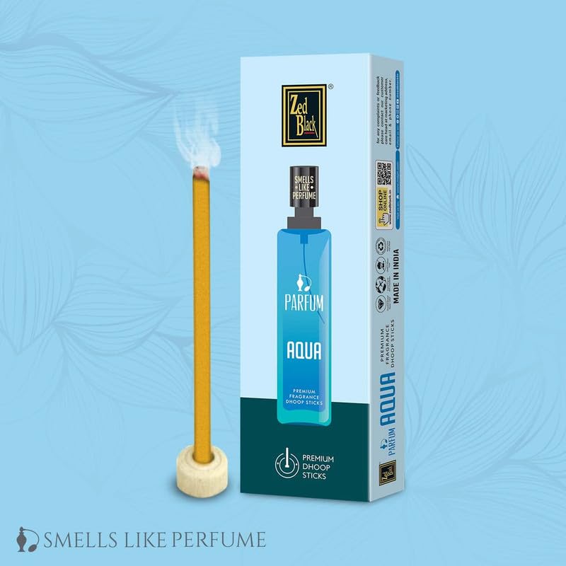 Zed Black Parfum Premium Fragrance Dhoop Sticks