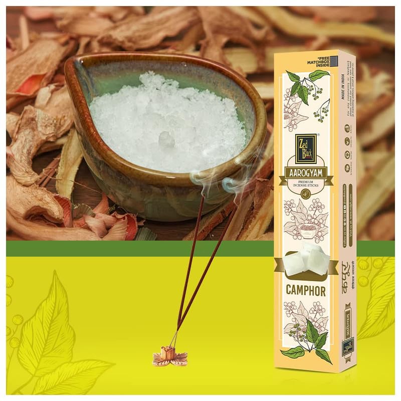 Zed Black Aarogyam Camphor Incense Sticks Kapoor Incense Stick