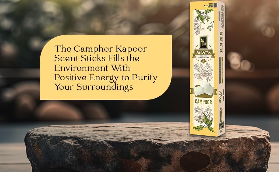 Zed Black Aarogyam Camphor Incense Sticks Kapoor Incense Stick