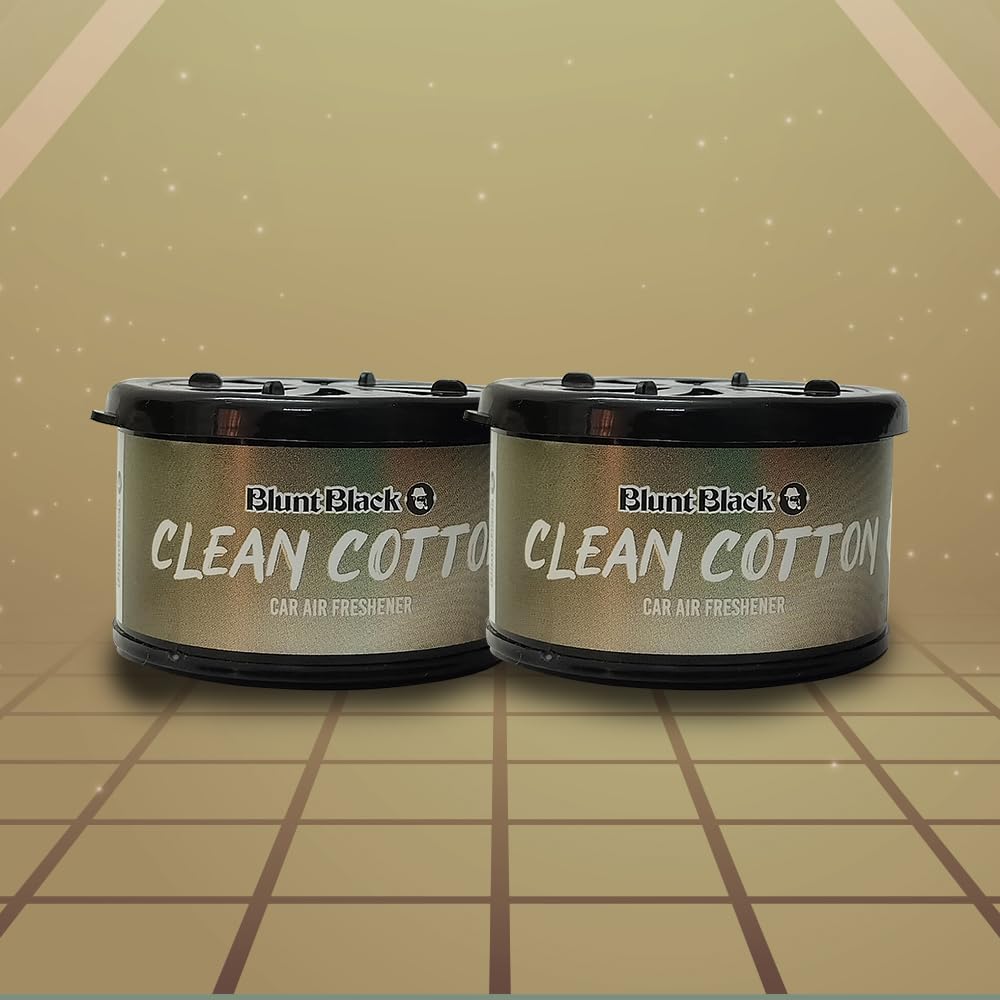 Zed Black Car Air Freshener Blunt Black | Car Perfumes | Dashboard Car Freshener | Luxury Fragrance For Car, Home, Office Interior | Long Lasting Car Perfume - Pack Of 2 U