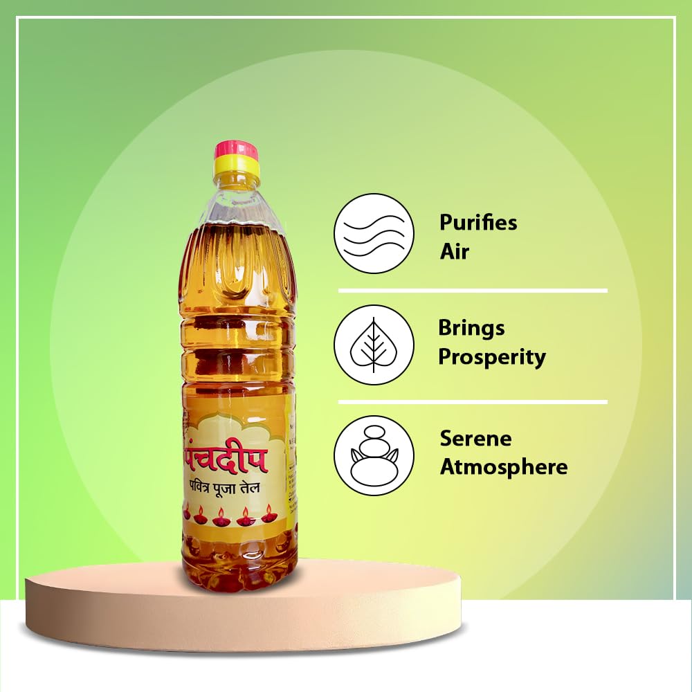 Zed Black PanchDeep - Pavitra Pooja Oil Pack of 1 – (500 ML)
