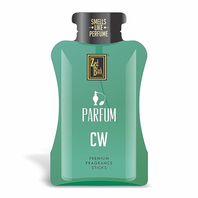 Zed Black Zipper-Parfum Mix-Medium Fragrance Agarbatti / Incense Sticks (Pack of 4) for Everyday Use Aroma Sticks - Zipper Pack