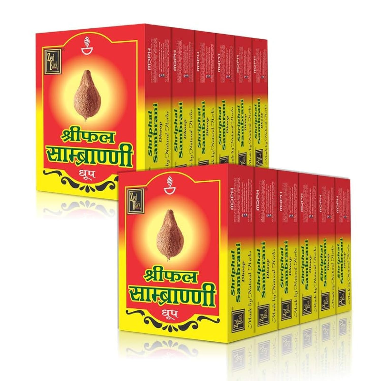 Zed Black Shriphal Sambrani Dhoop  Sticks