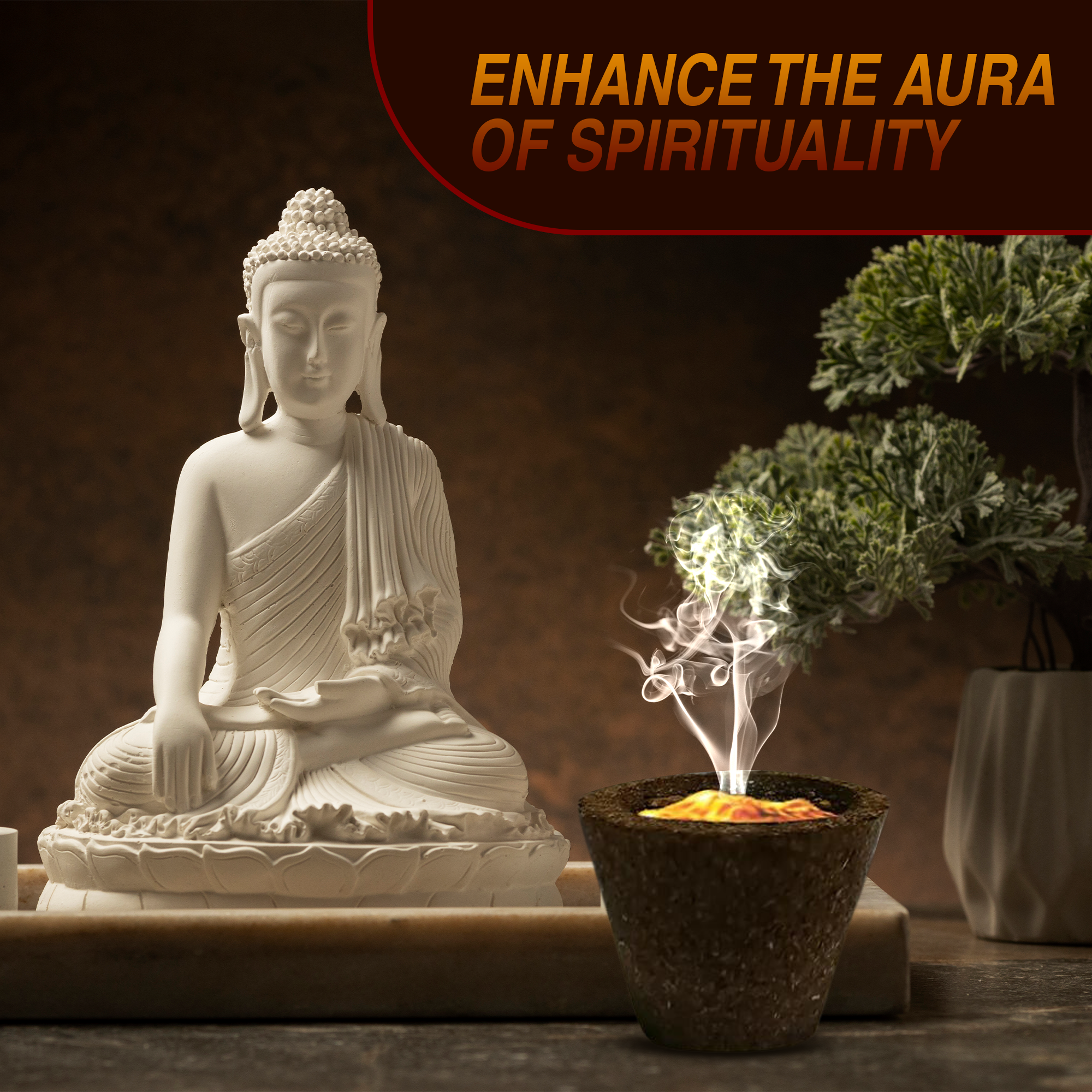 Gauved Sambrani Cup Combo of 2 Pack - Guggal & Loabn - Made with Cow Dung- Pack of 2 U