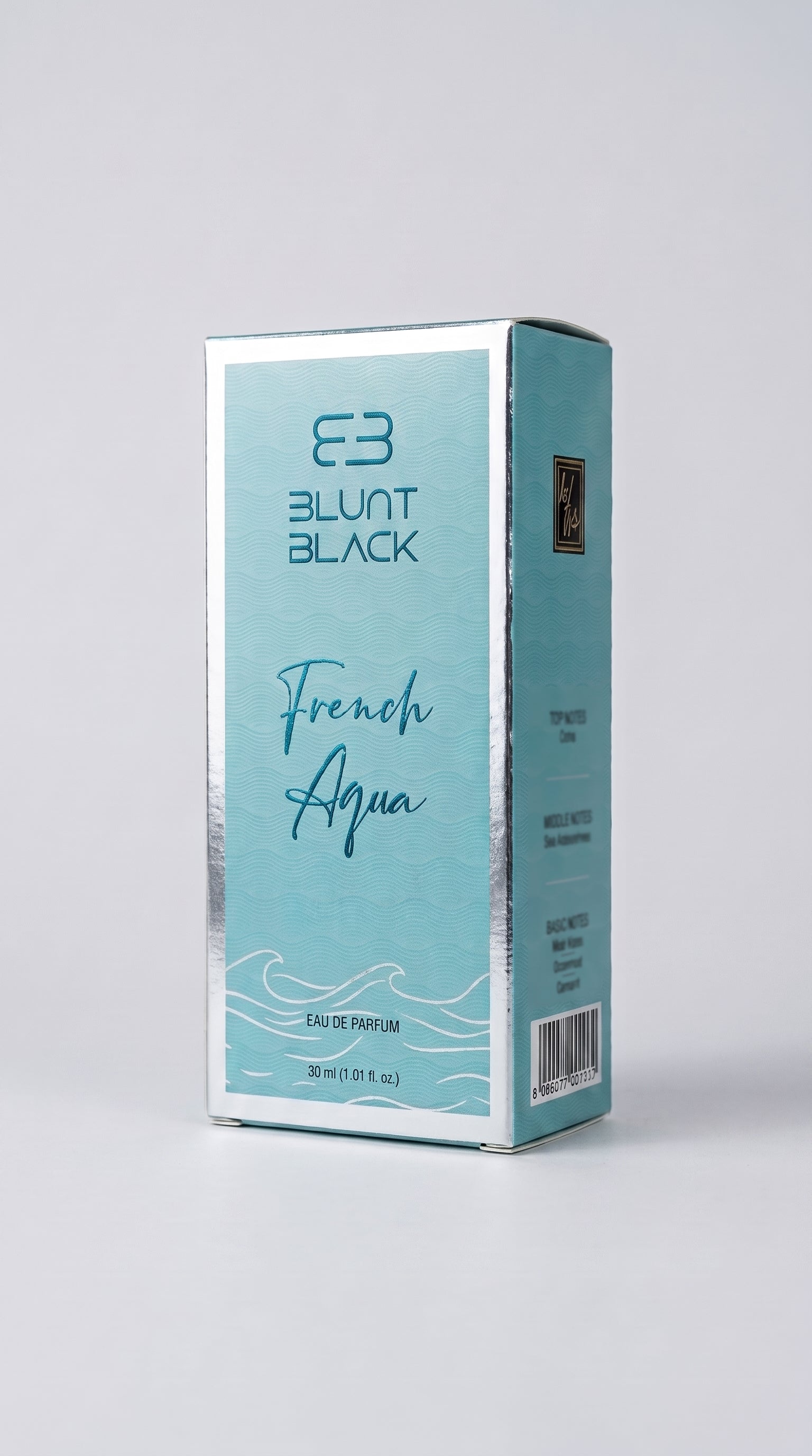 Blunt Black by Zed Black Eau De Parfum for Men & Women | Elevated Everyday Fragrance | 30 ml
