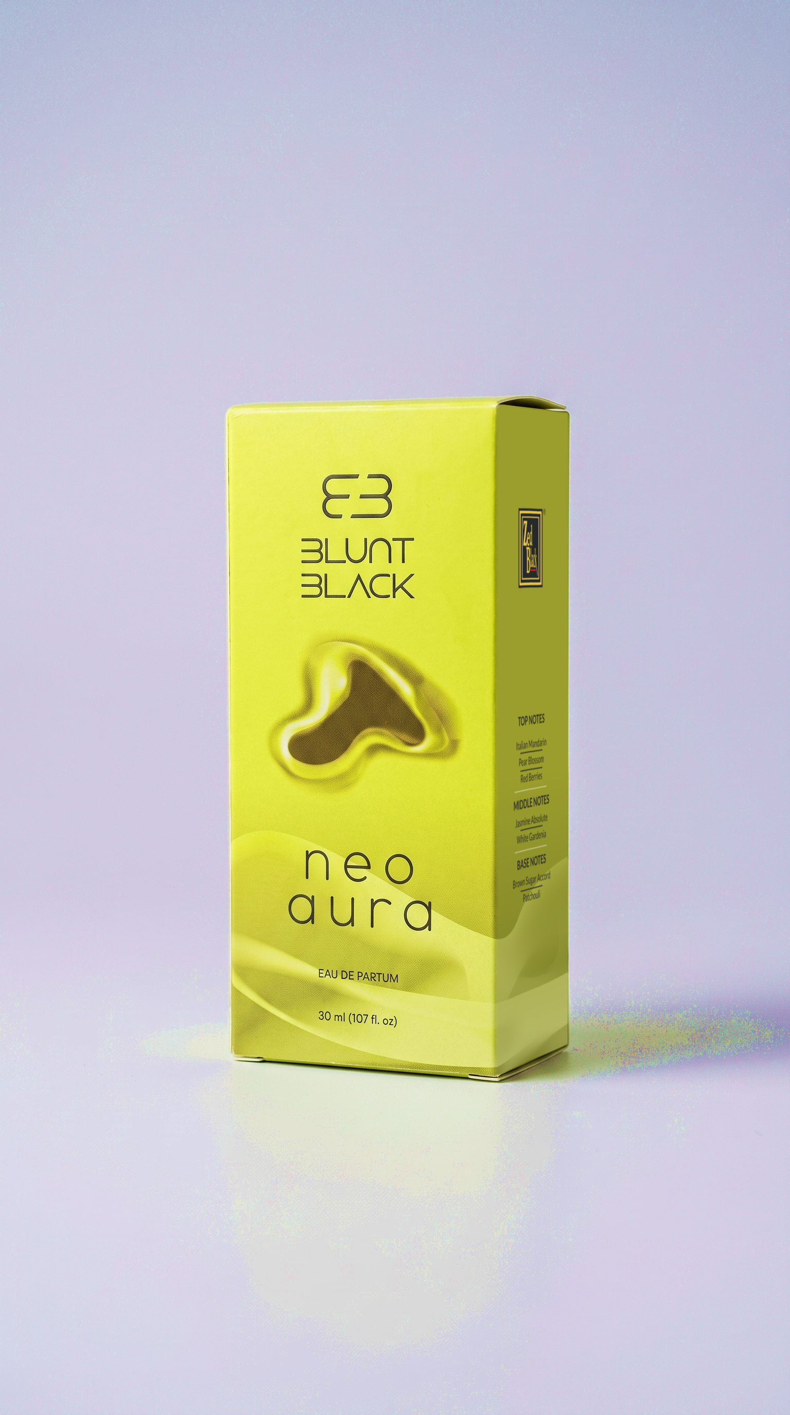 Blunt Black by Zed Black Eau De Parfum for Men & Women | Elevated Everyday Fragrance | 30 ml