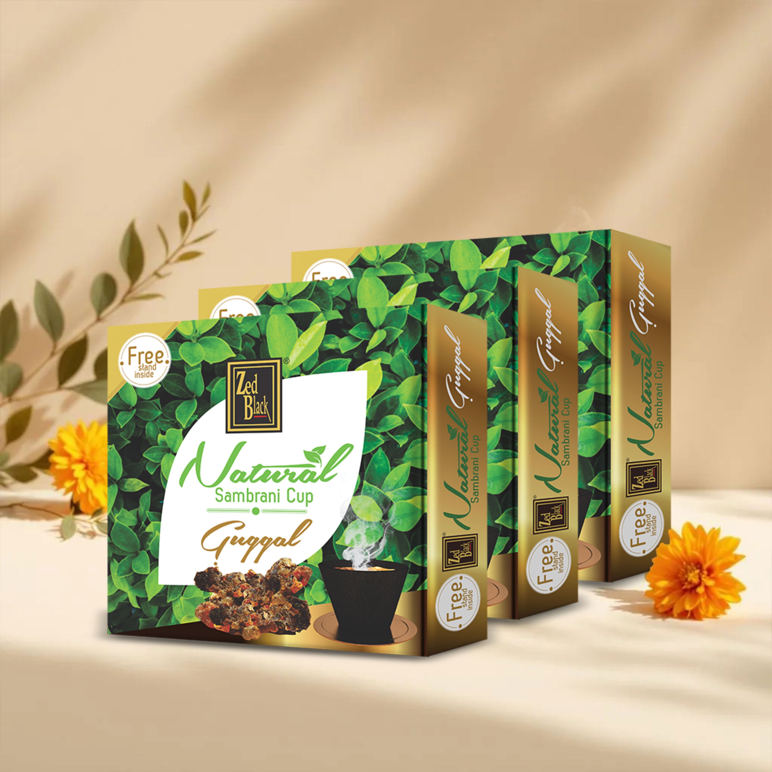 Natural Guggal Sambrani Cup