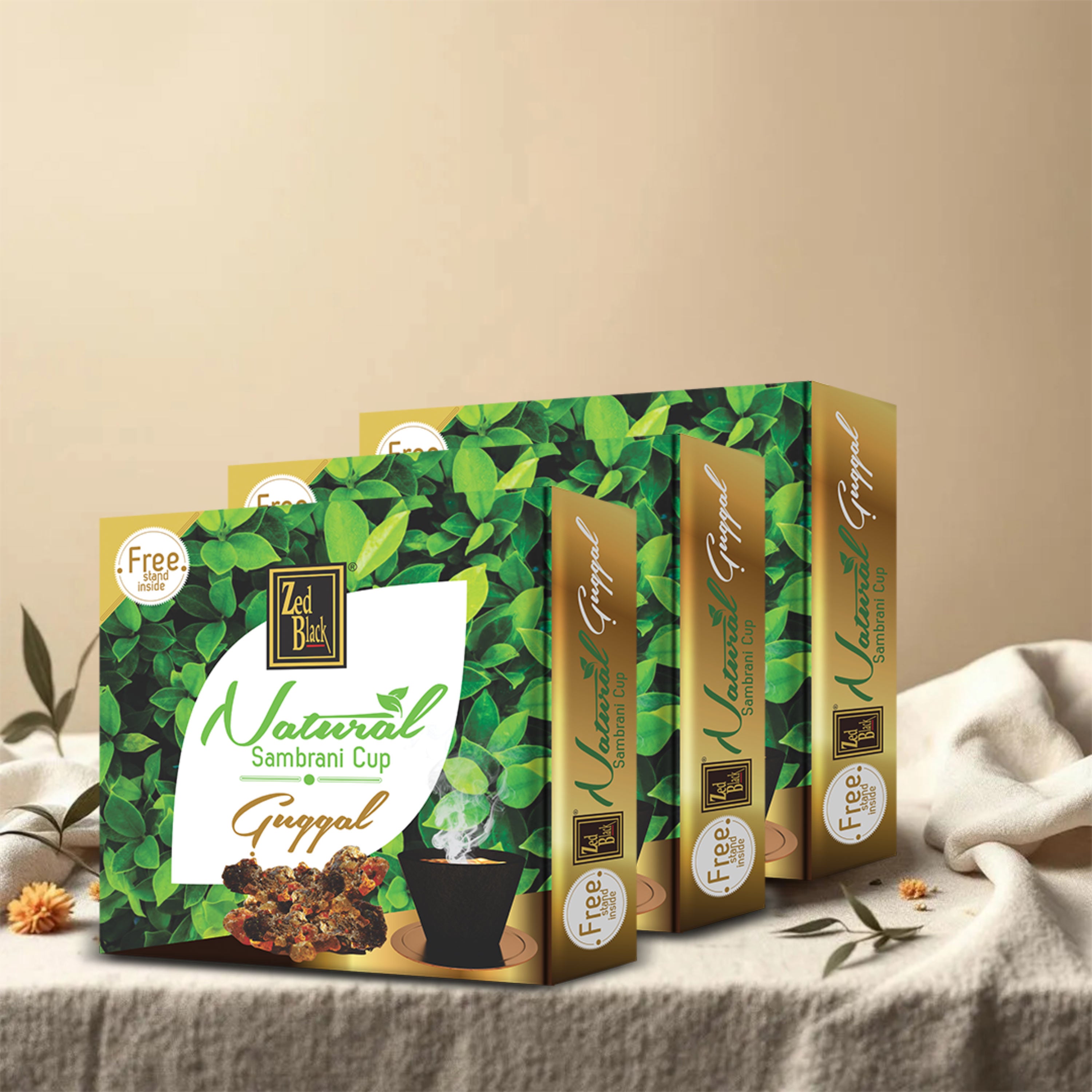 Natural Guggal Sambrani Cup