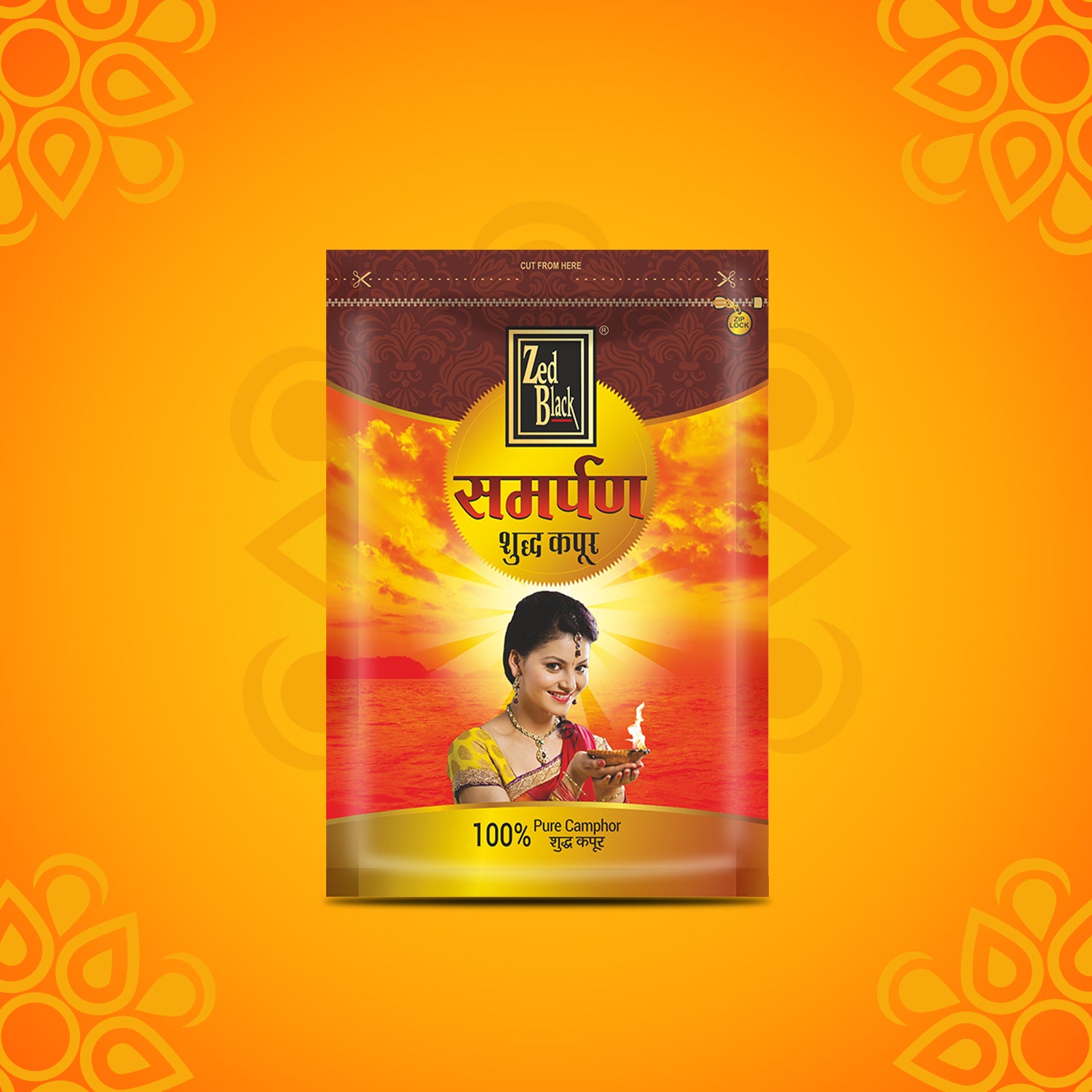 Zed Black Samarpan Tablets Zipper Pouch- (250 g)