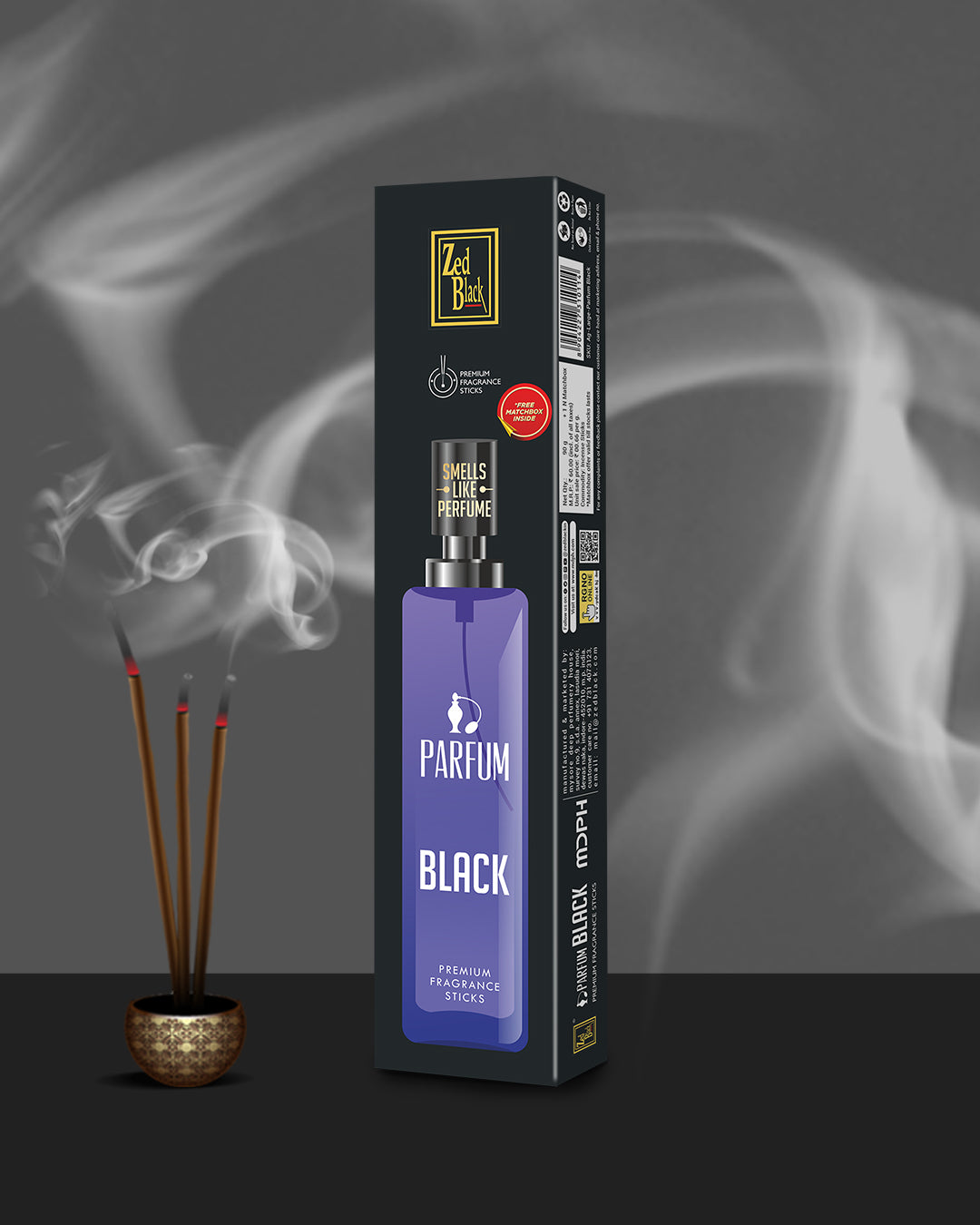 Parfum Black Agarbatti / Incense Sticks