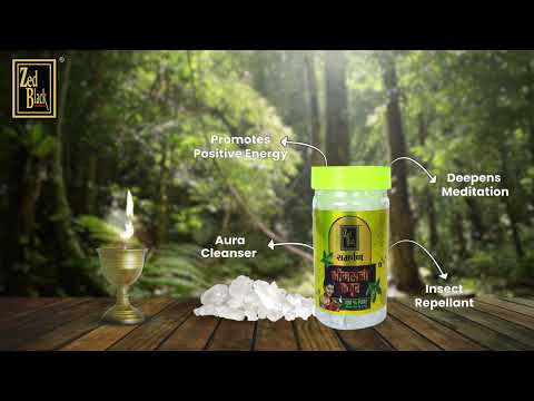 Zed Black Pure & Natural Bhimseni Camphor 100 g