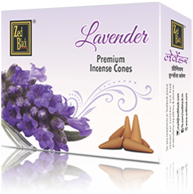 Lavender Dhoop Cone