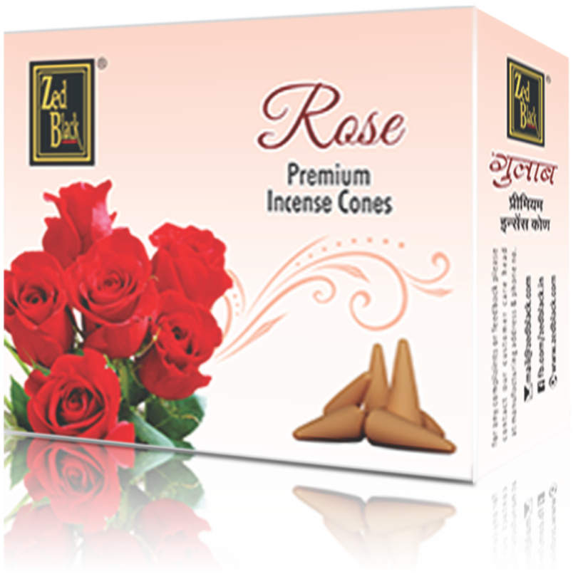 Rose Dhoop Cone