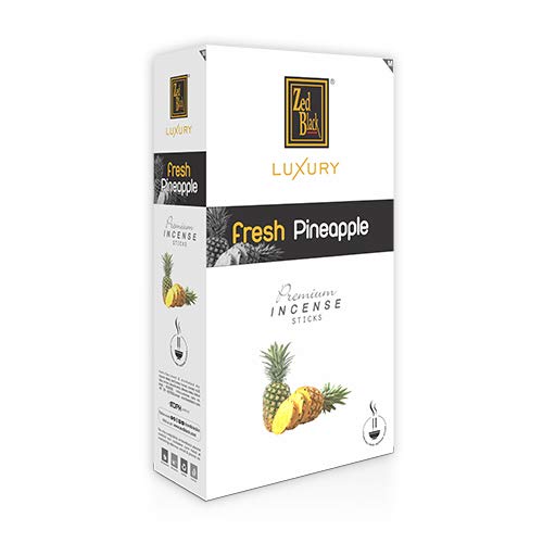Luxury Pineapple Fragrance Agarbatti / Incense Sticks -: Pack of 12