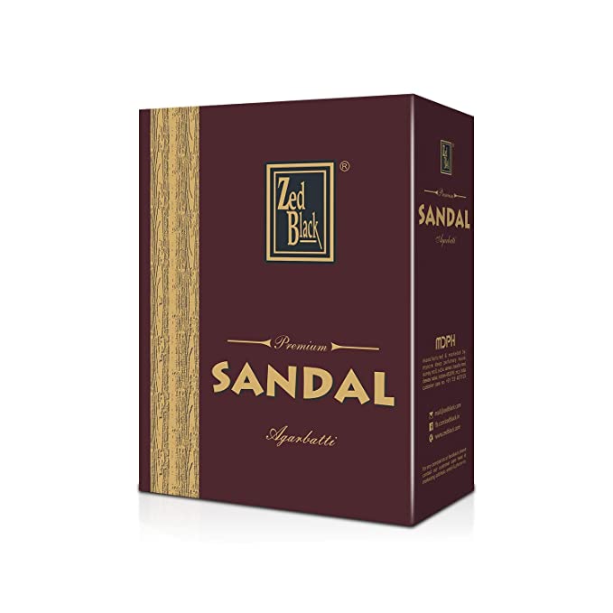 Sandal Premium Hand Rolled Sticks - Pack of 12 U