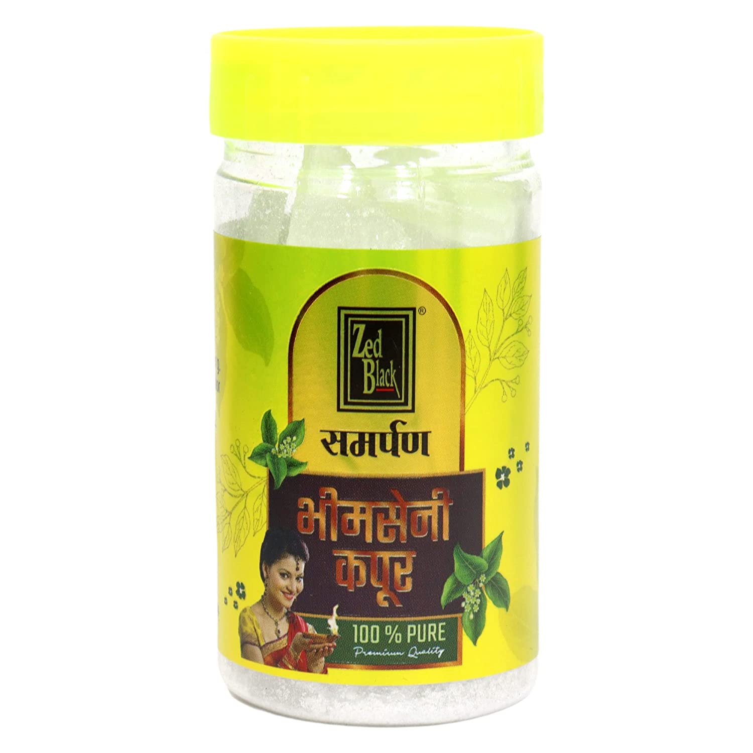 Zed Black Pure & Natural Bhimseni Camphor 100 g
