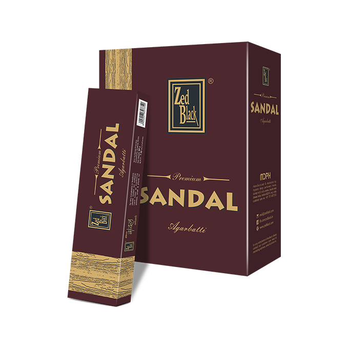 Sandal Flora - Premium Hand Rolled Agarbatti / Incense Sticks