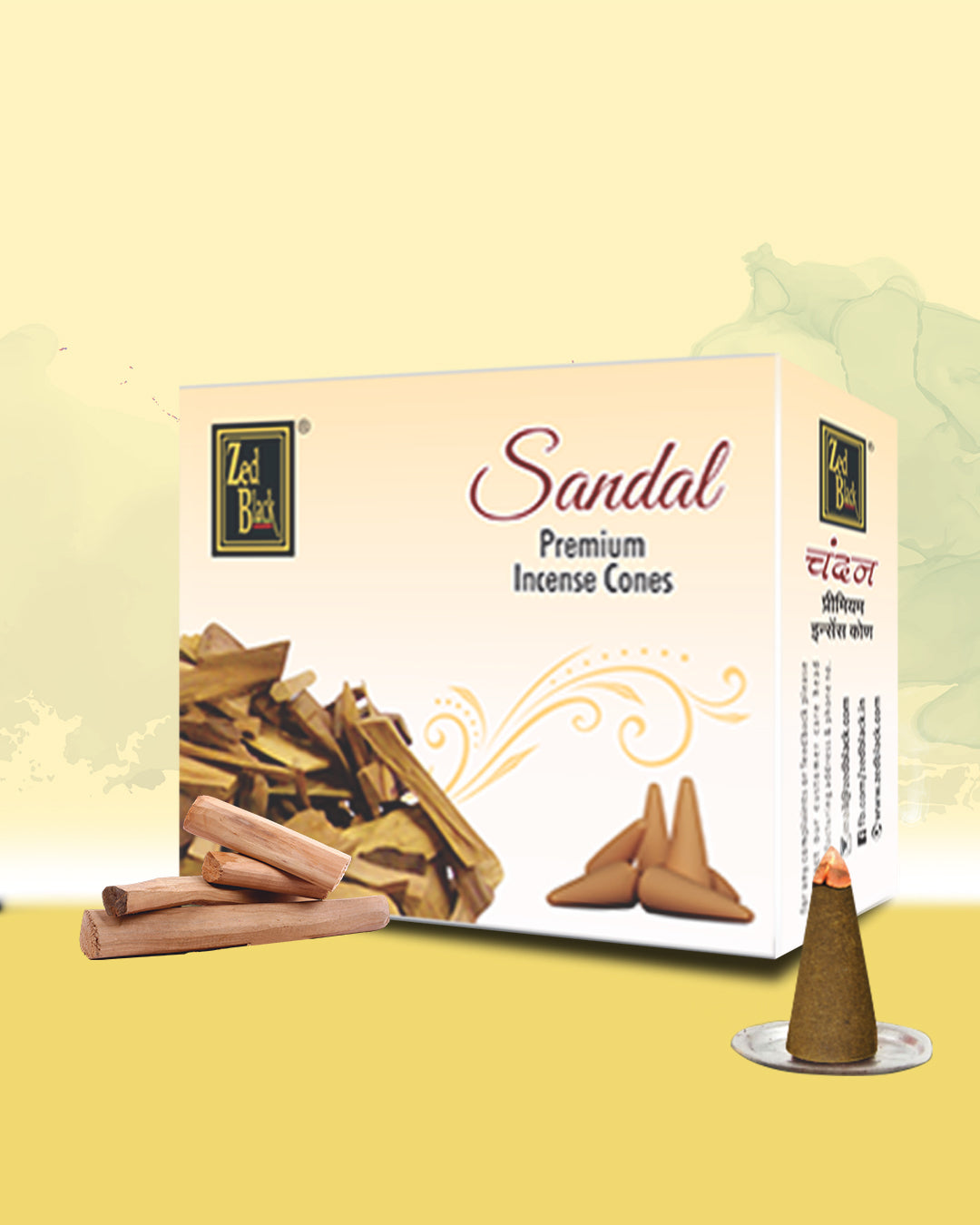 Sandal Dhoop Cone