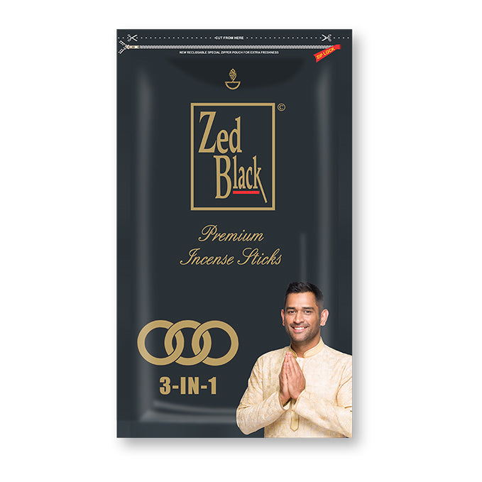 ZB 3in1 Premium Agarbatti / Incense Sticks